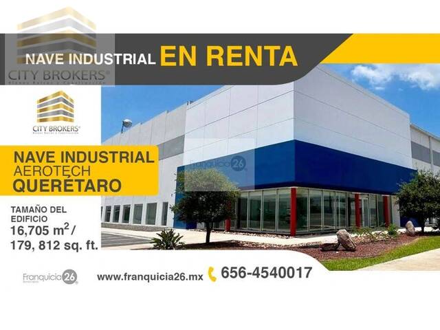#167 - Bodega para Renta en Querétaro - QT - 1