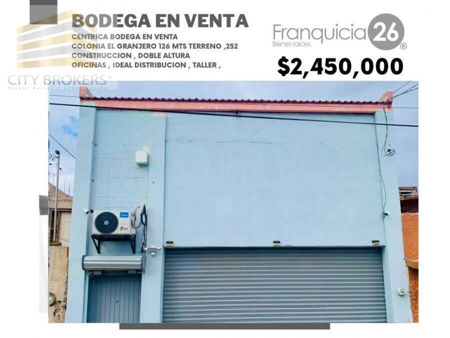 BODEGAS Y NAVES INDUSTRIALES EN RENTA Y VENTA DE 300 A 20000 M2