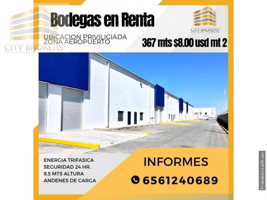 BODEGAS Y NAVES INDUSTRIALES EN RENTA Y VENTA DE 300 A 20000 M2