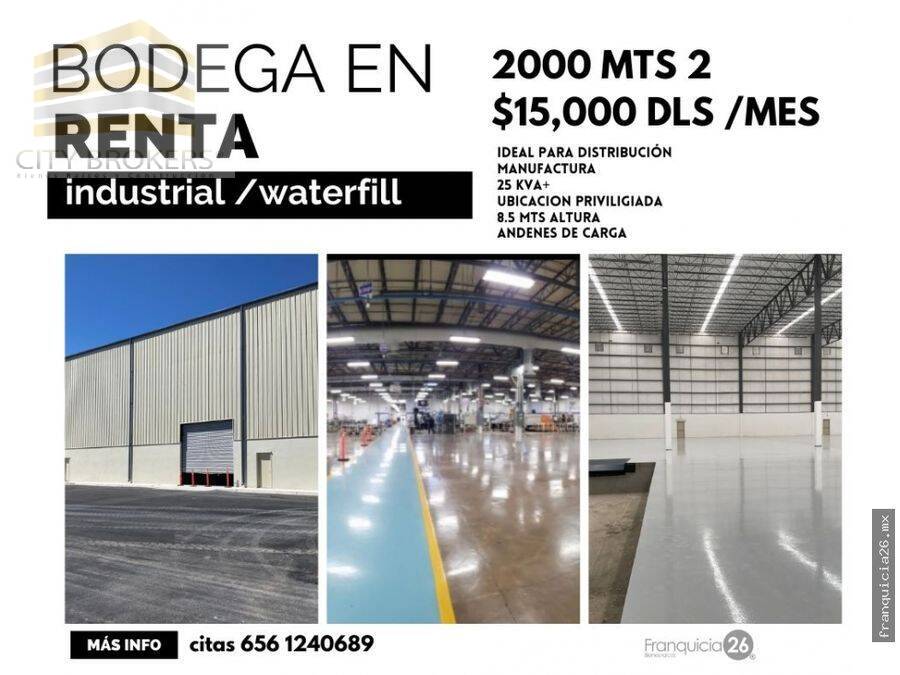 BODEGAS Y NAVES INDUSTRIALES EN RENTA Y VENTA DE 300 A 20000 M2