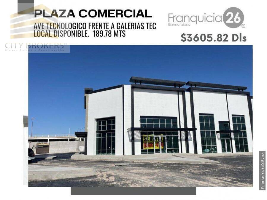 SE RENTAN LOCALES COMERCIALES EN CIUDAD JUAREZ, VARIAS UBICACIONES